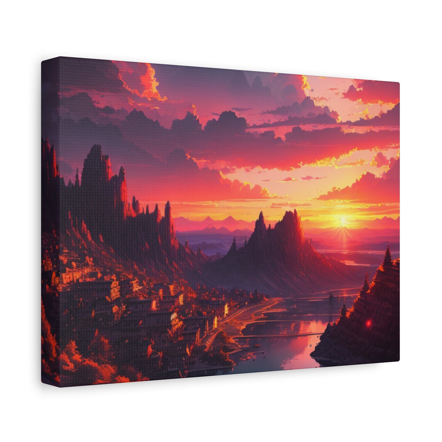 Golden Hour - Matte Canvas, Stretched, 1.25"