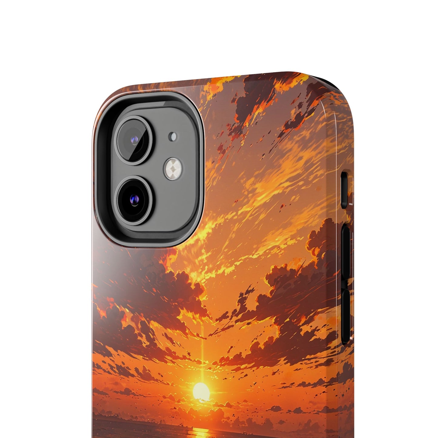 Sunset Waves Tough Phone Case - Vibrant Ocean Design