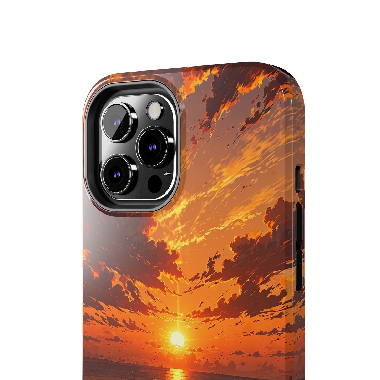 Sunset Waves Tough Phone Case - Vibrant Ocean Design